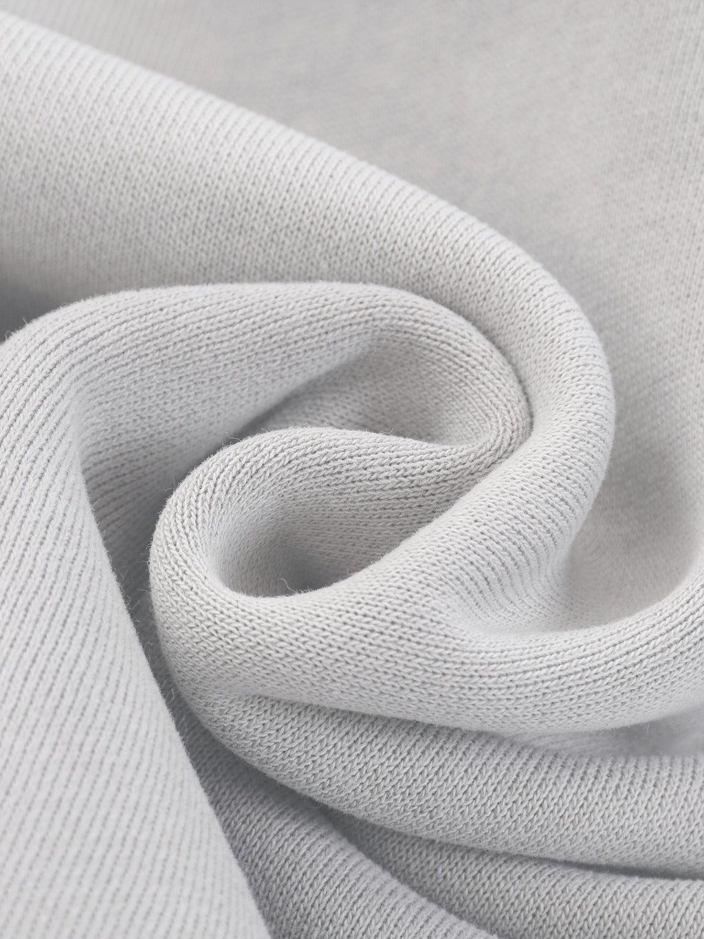 Sunfade Two-way Zipper Boxy Fleece Hoodie fabric detail view 4