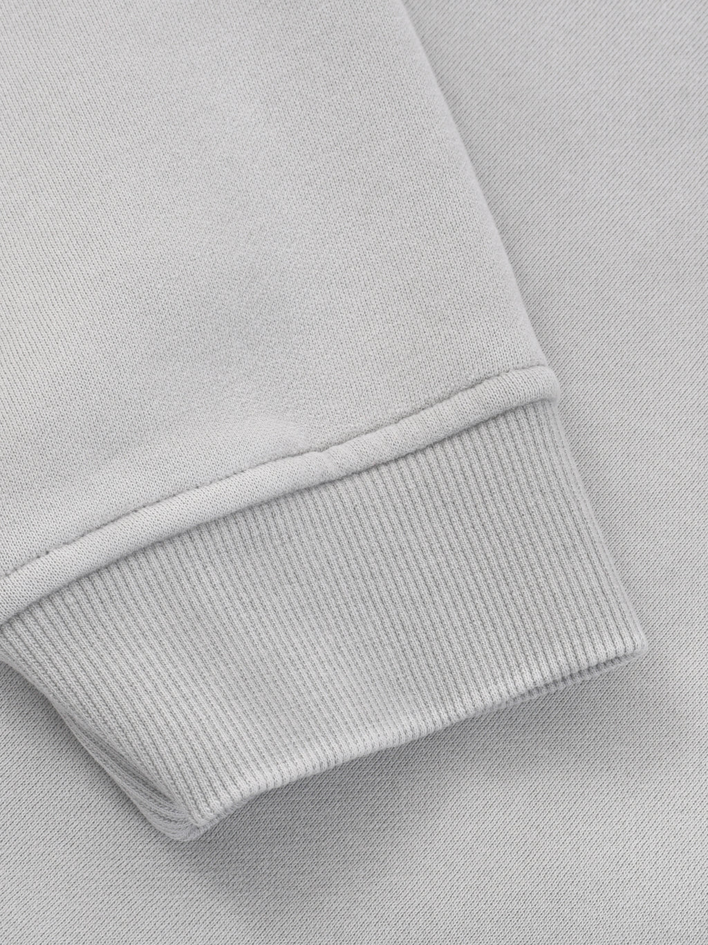 Sunfade Two-way Zipper Boxy Fleece Hoodie fabric detail view 6