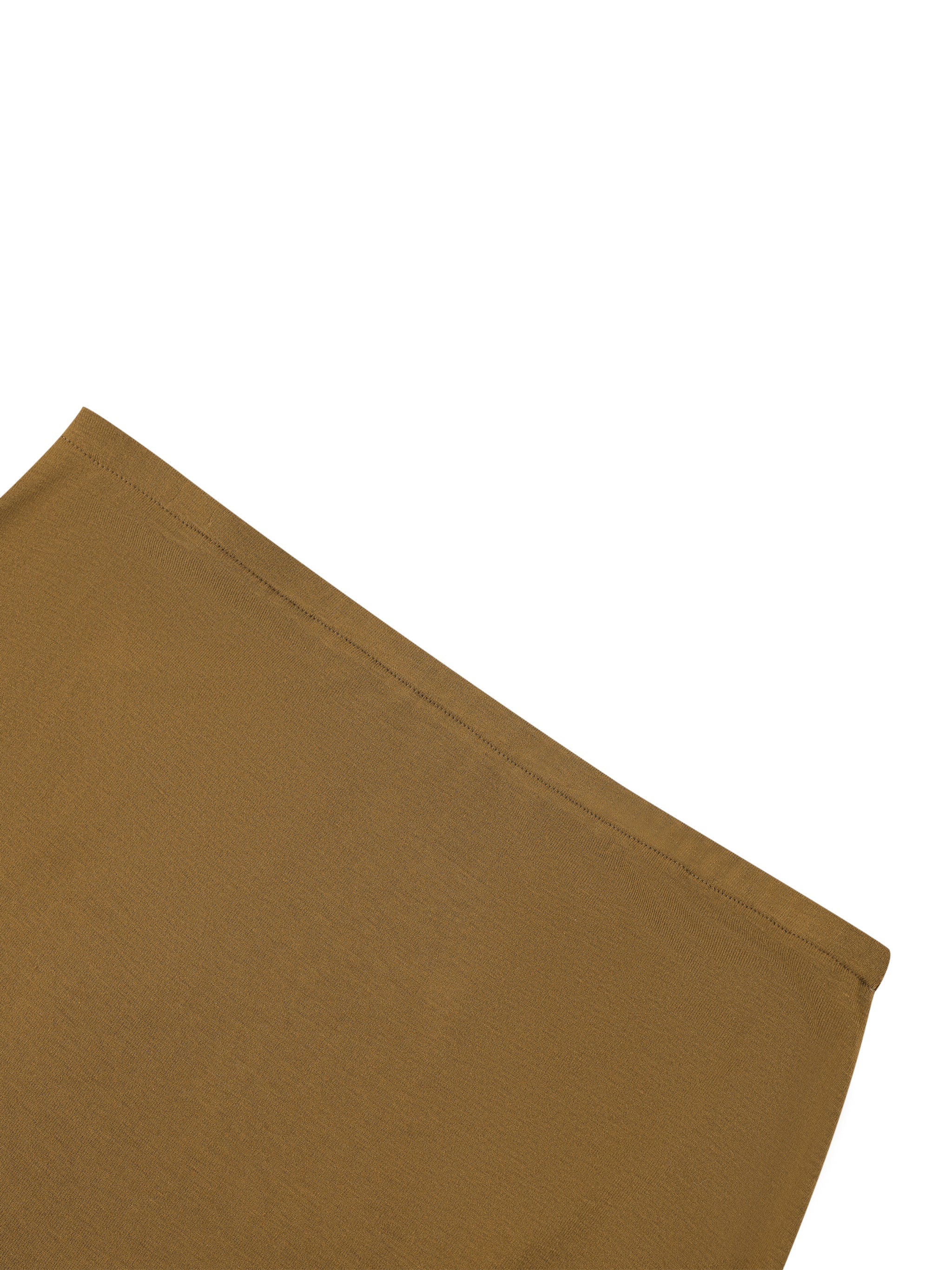 Women's Solid Color Knit Maxi Skirt fabric detail view 2