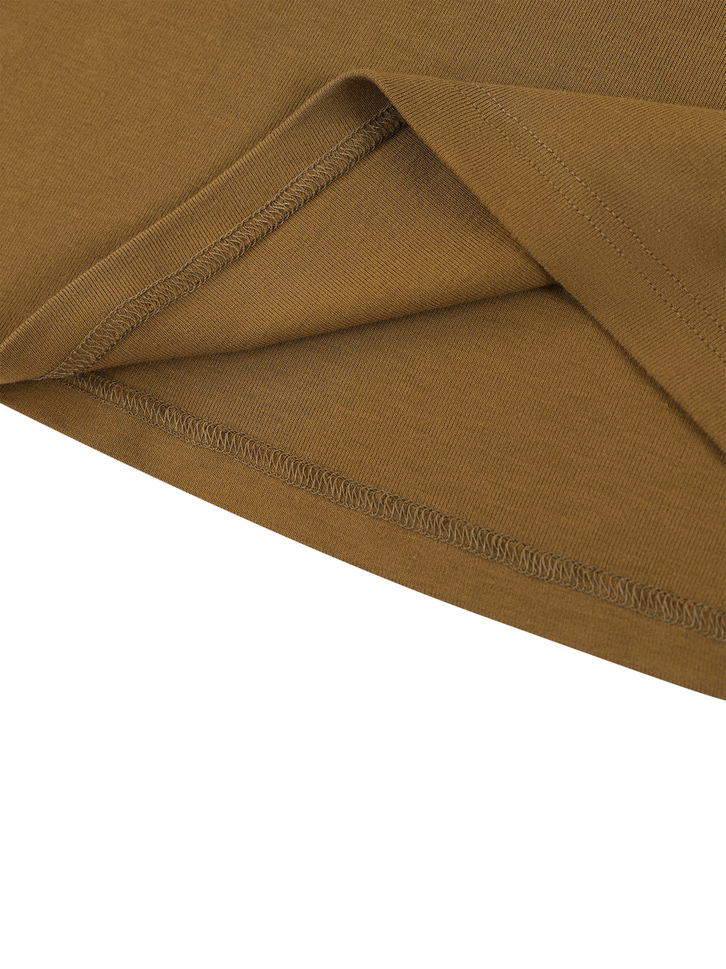 Women's Solid Color Knit Maxi Skirt fabric detail view 4