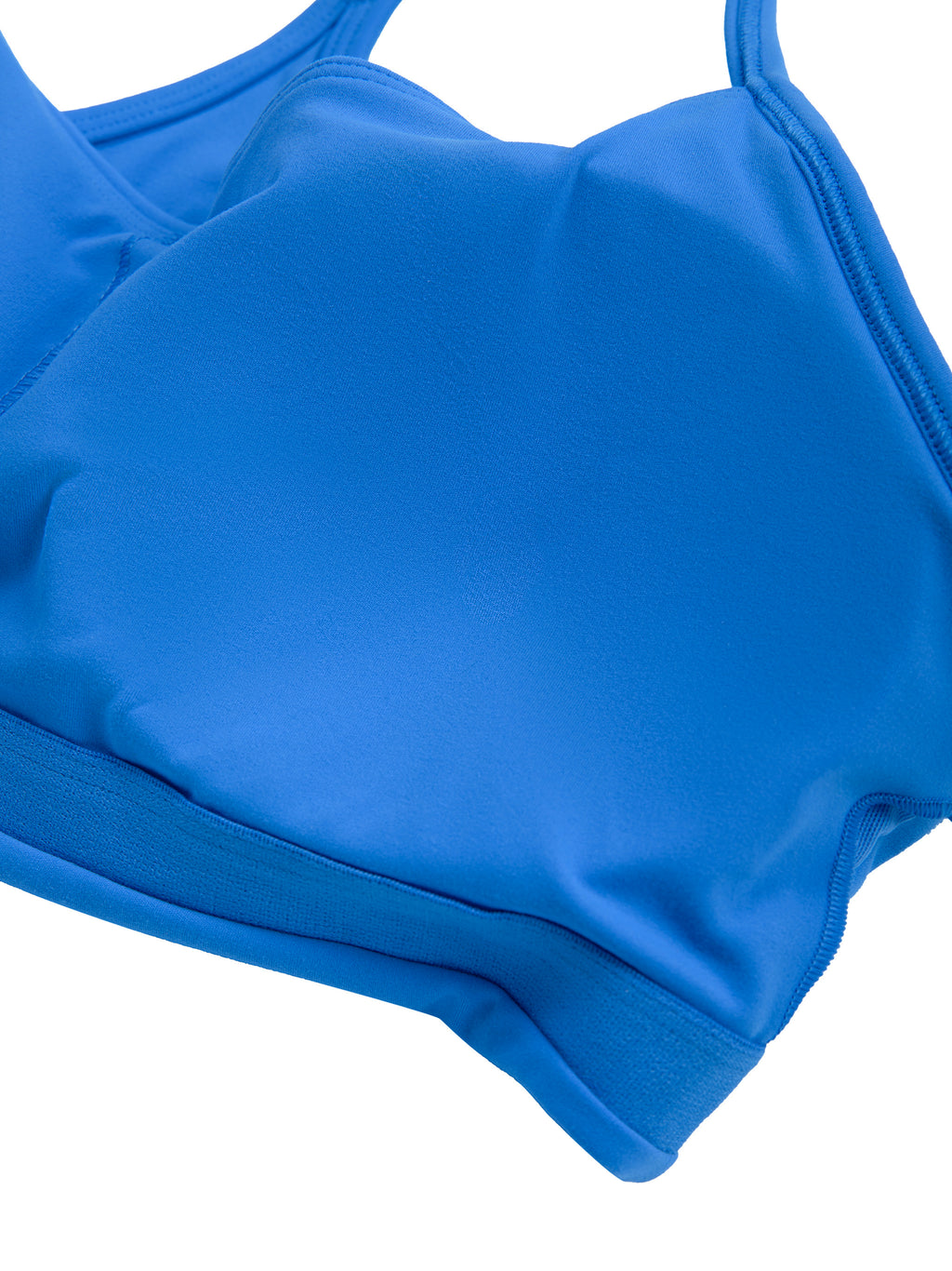 Women's Tight Cropped Sports Bra fabric detail view 5