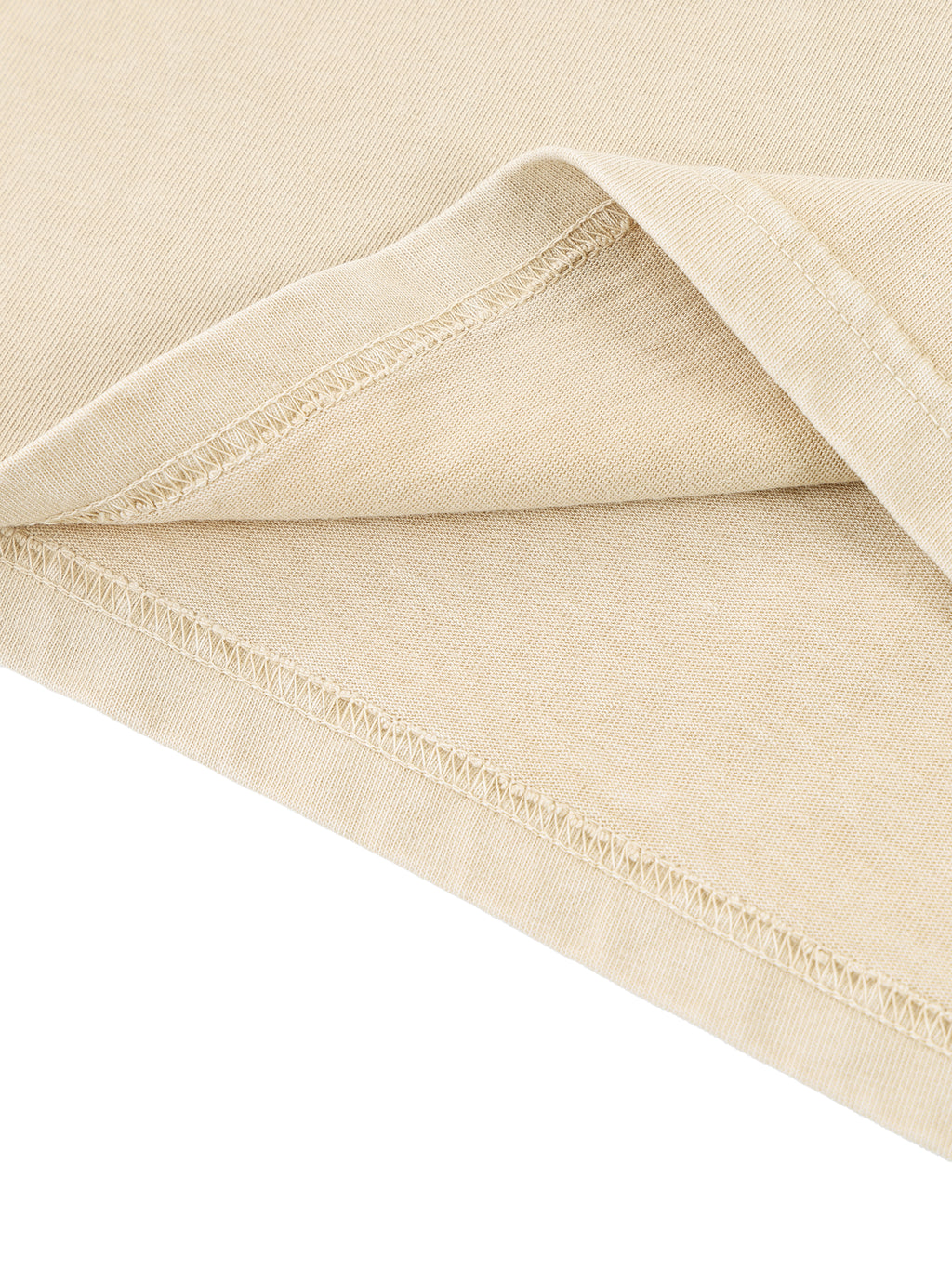 Women's Mineral Wash Cotton Crop T-Shirt fabric detail view 3