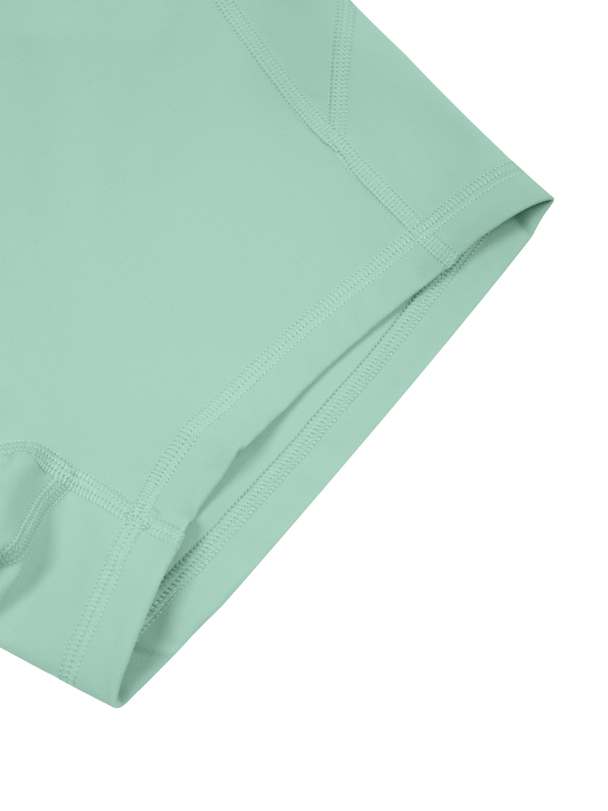 Women’s High-Waist Yoga Shorts fabric detail view 3
