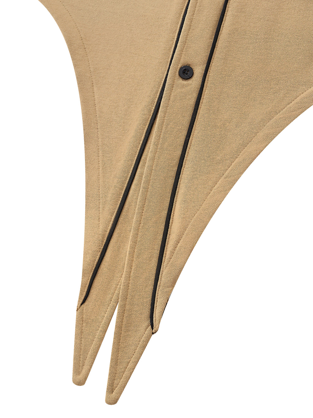 Women's Piping Baseball Jersey fabric detail view 3