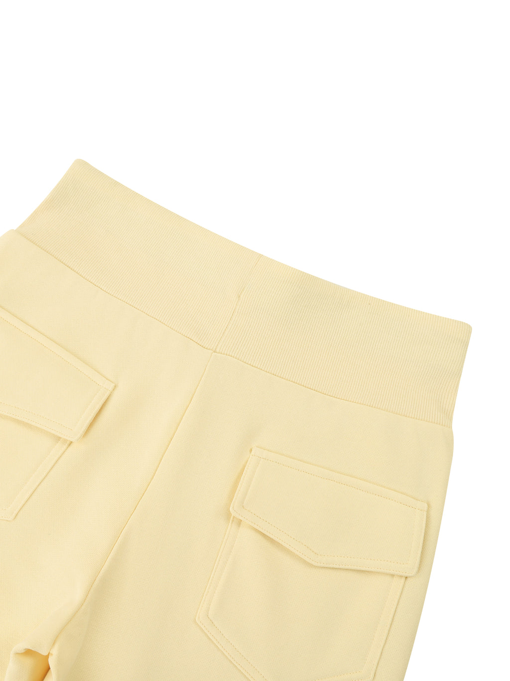 Women's Drawstring Flared Leg Pants fabric detail view 2