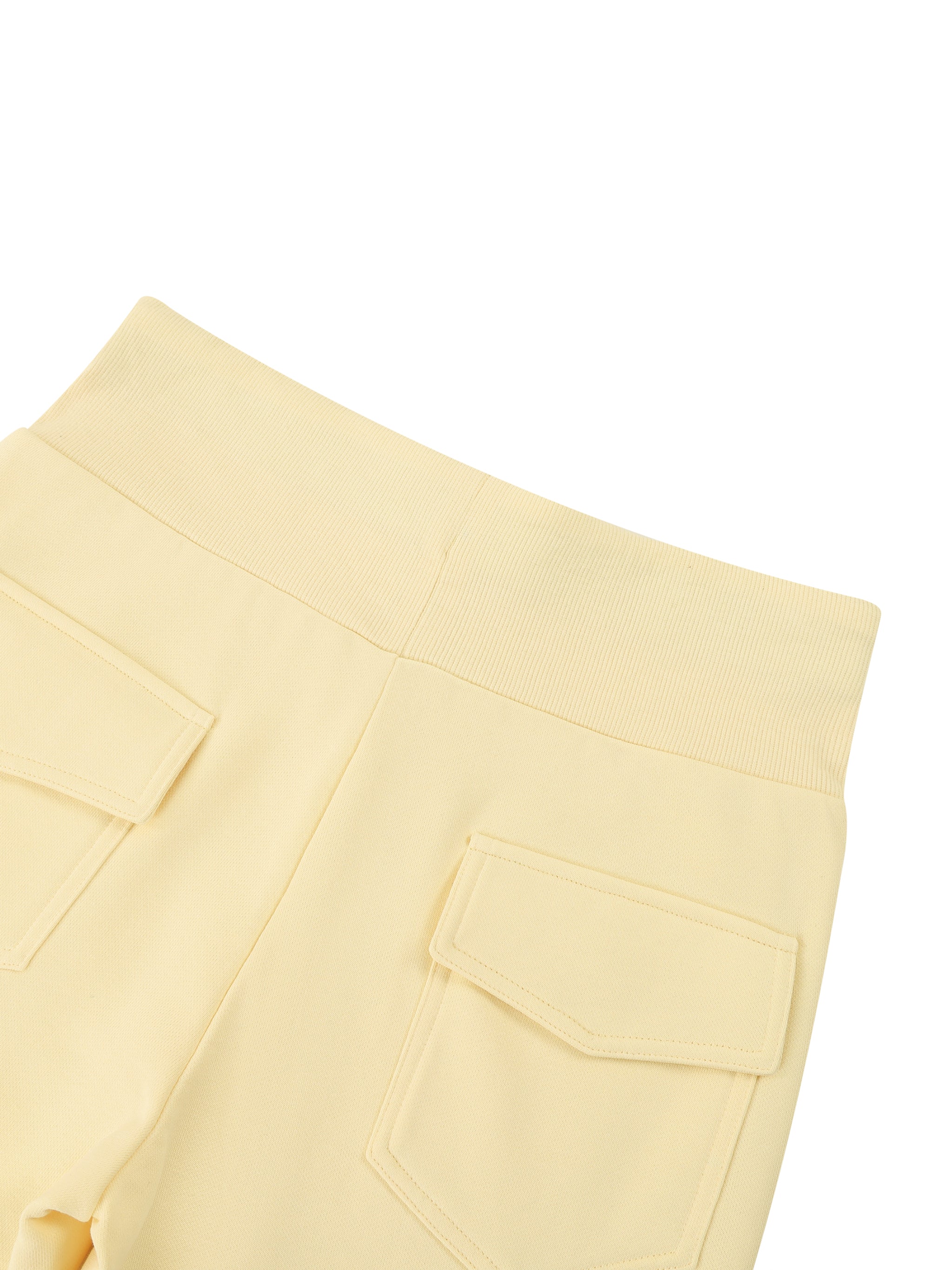 Women's Drawstring Flared Leg Pants fabric detail view 2