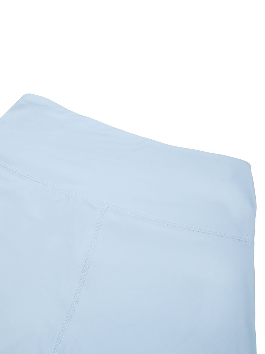 Women’s High-Waist Color Block Yoga Shorts fabric detail view 3
