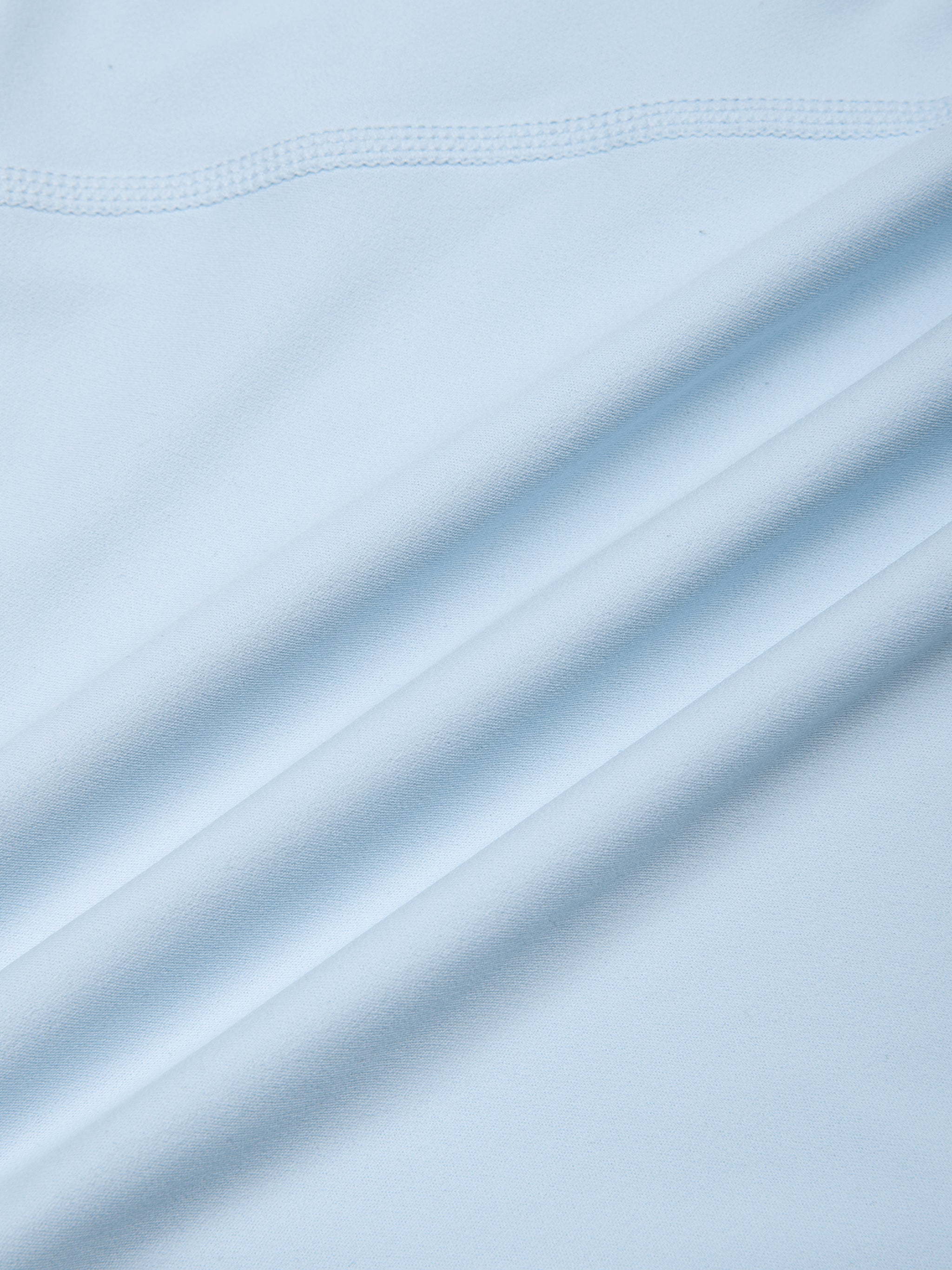 Women’s High-Waist Color Block Yoga Shorts fabric detail view 5