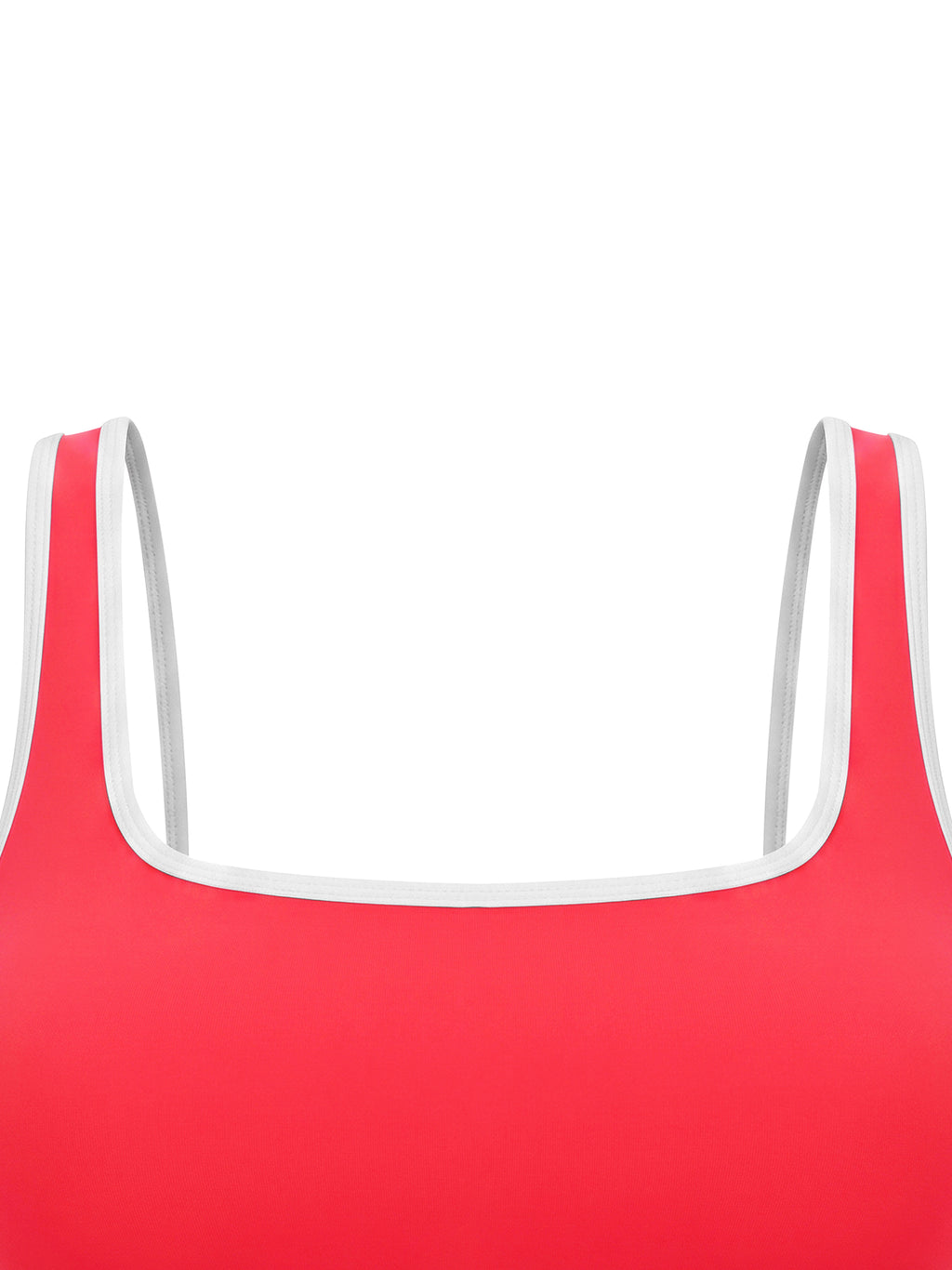 Women's Color Block Yoga Tank Top fabric detail view 1
