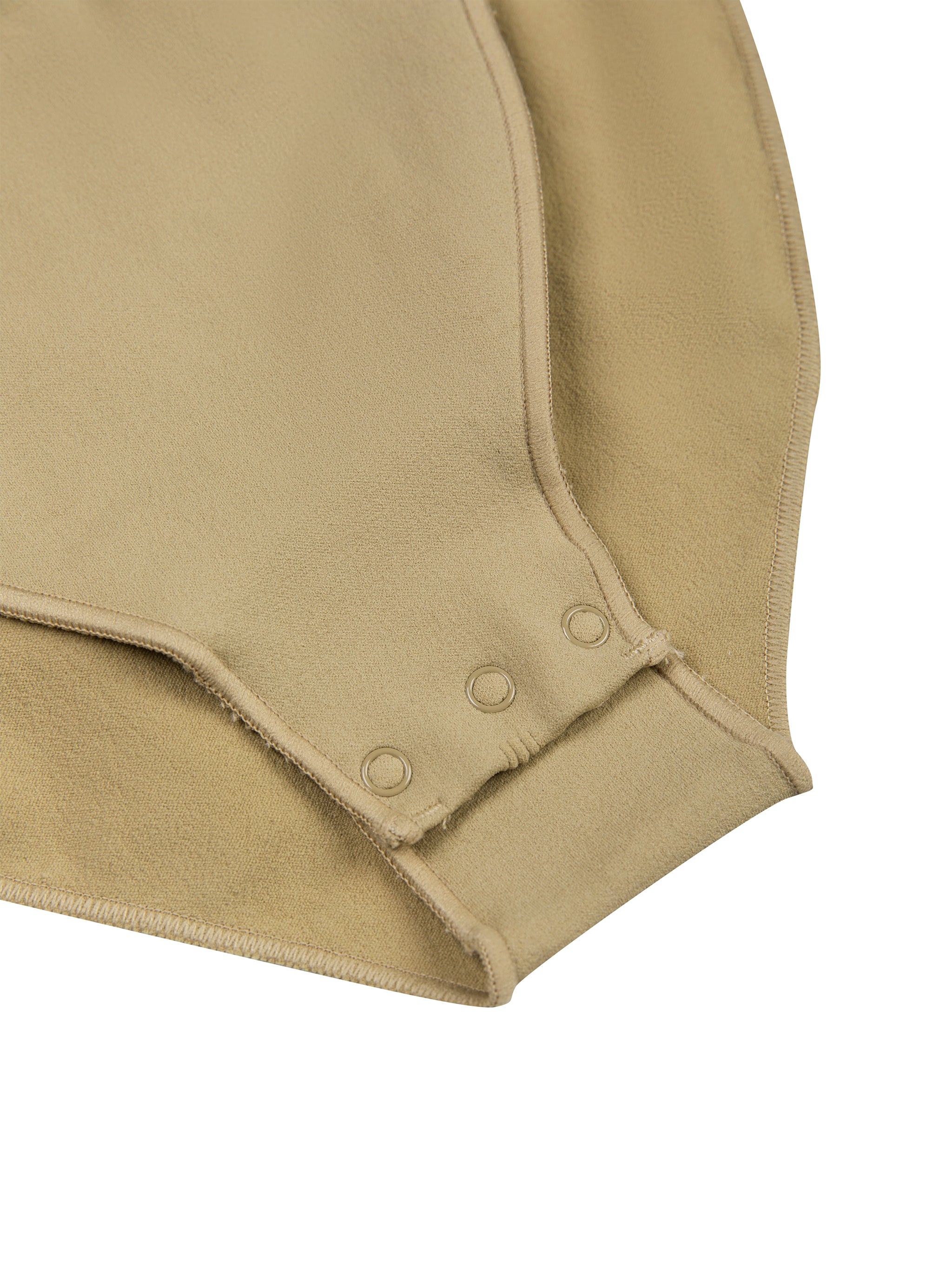 Women’s Full-Zip Ruched Bodysuit fabric detail view 4