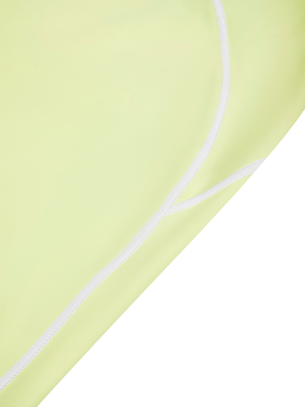 Women's High Rise Topstitching Leggings fabric detail view 4