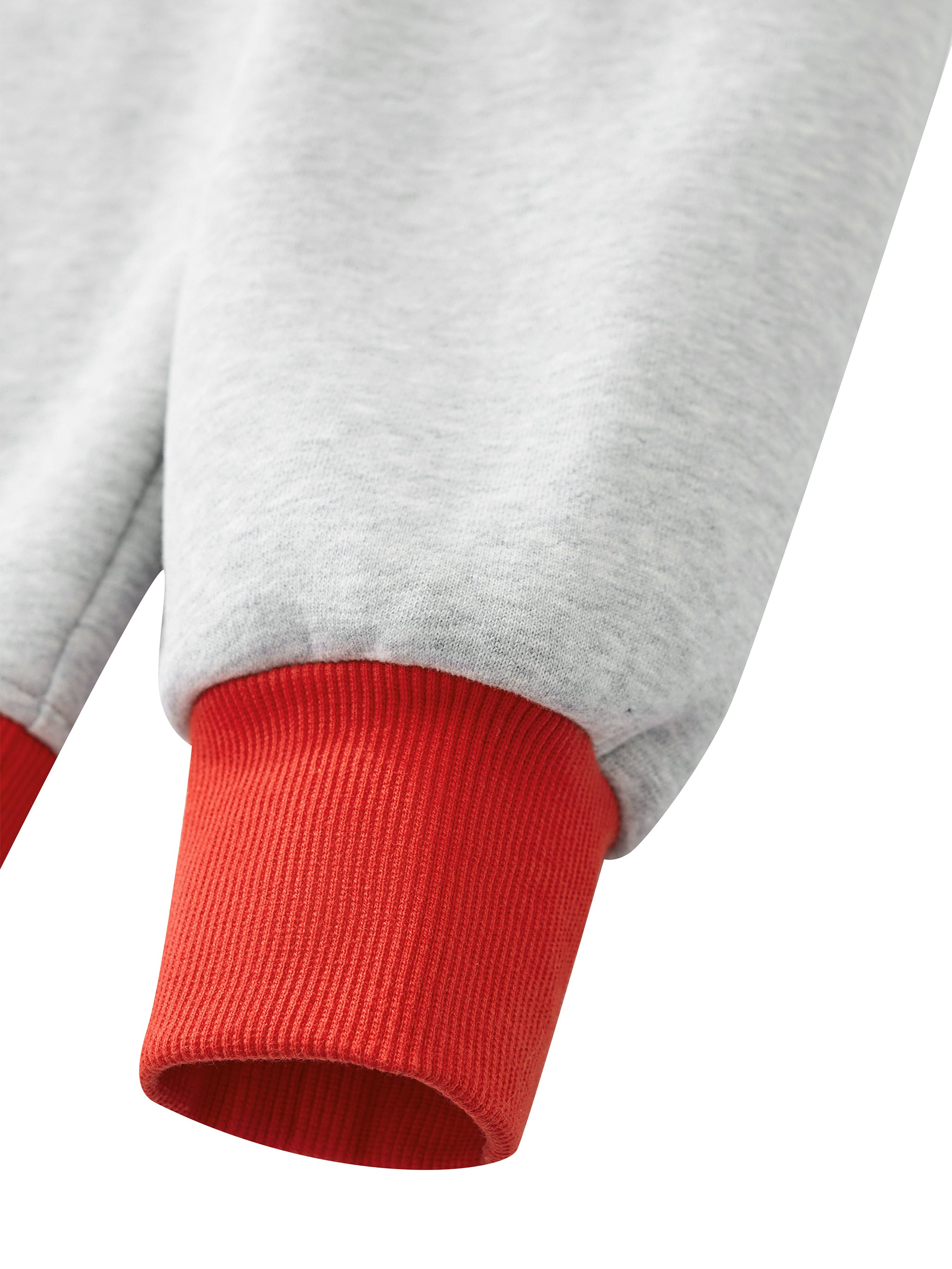 Women’s Mock Neck Crewneck Sweatshirt fabric detail view 4