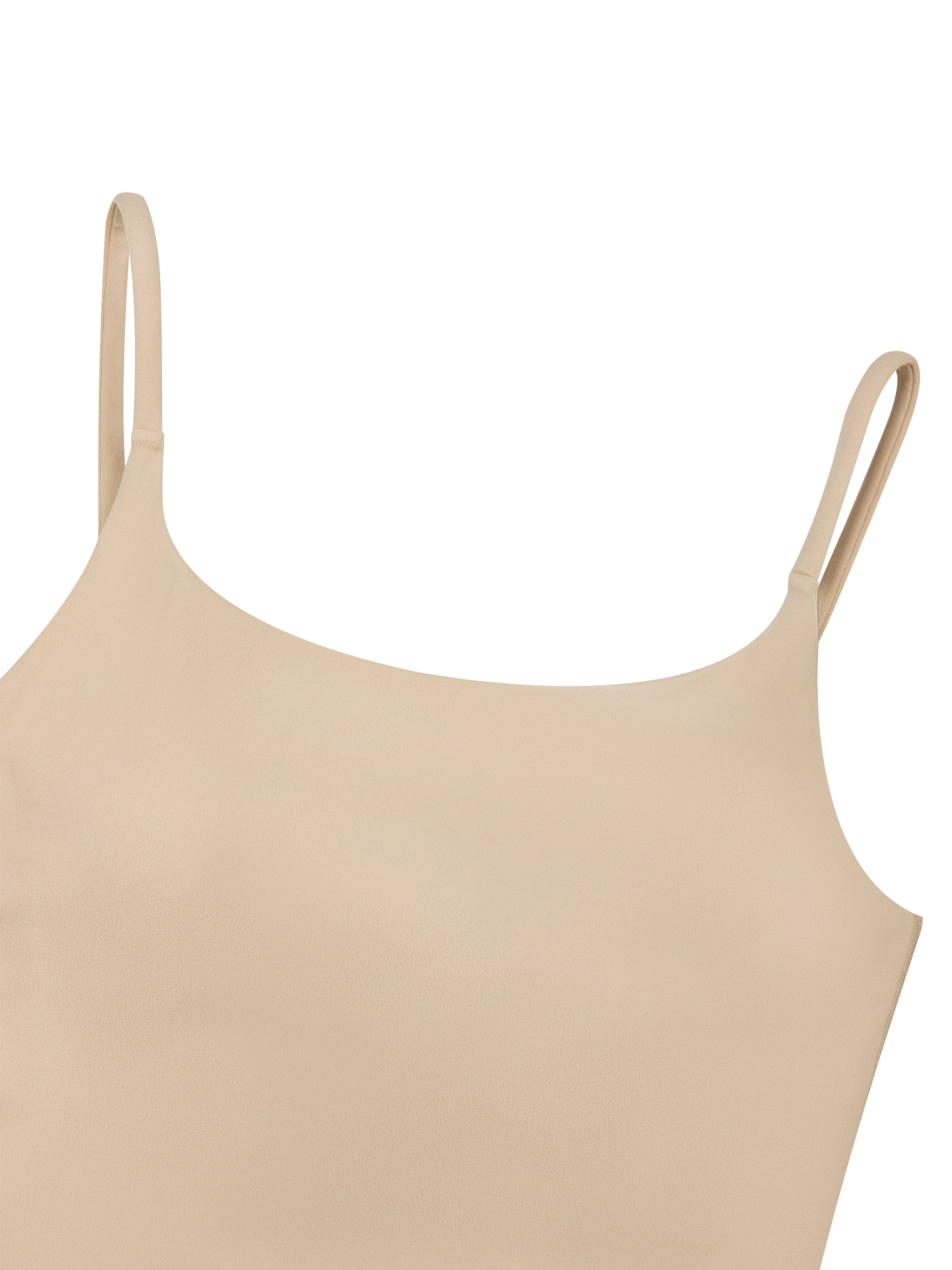 Women’s U-Neck Yoga Romper fabric detail view 1