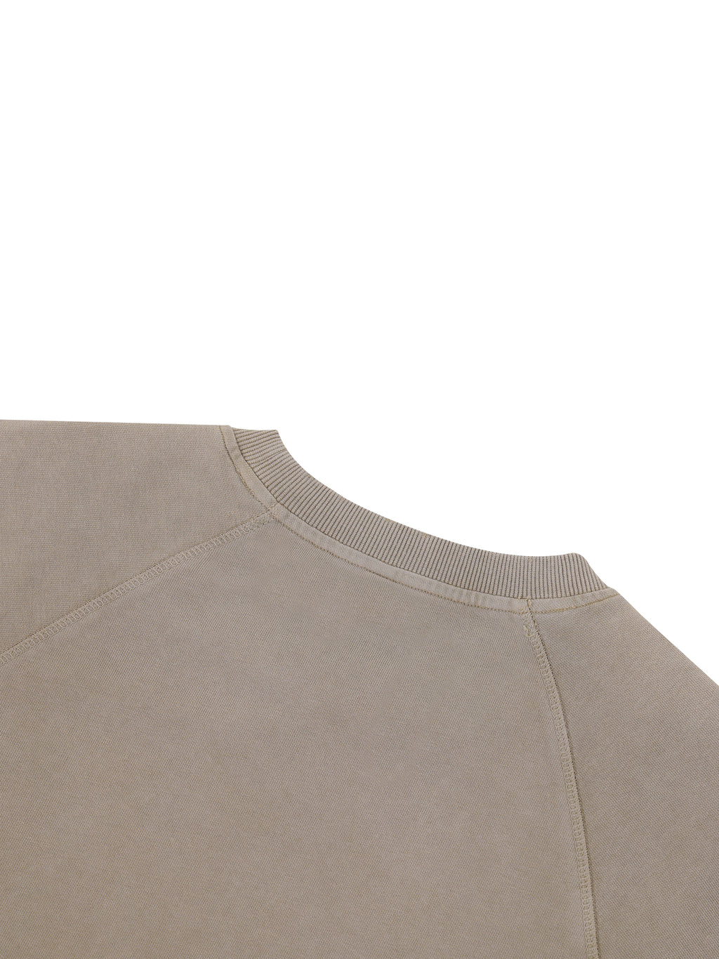 Unisex Vintage Wash Raw Edge T-Shirt fabric detail view 2