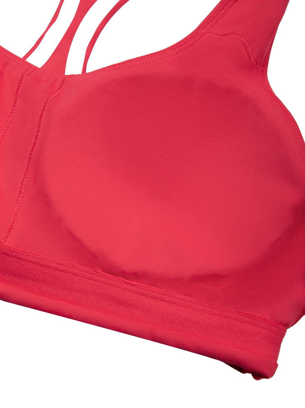 Women’s Halter Yoga Sports Bra fabric detail view 5