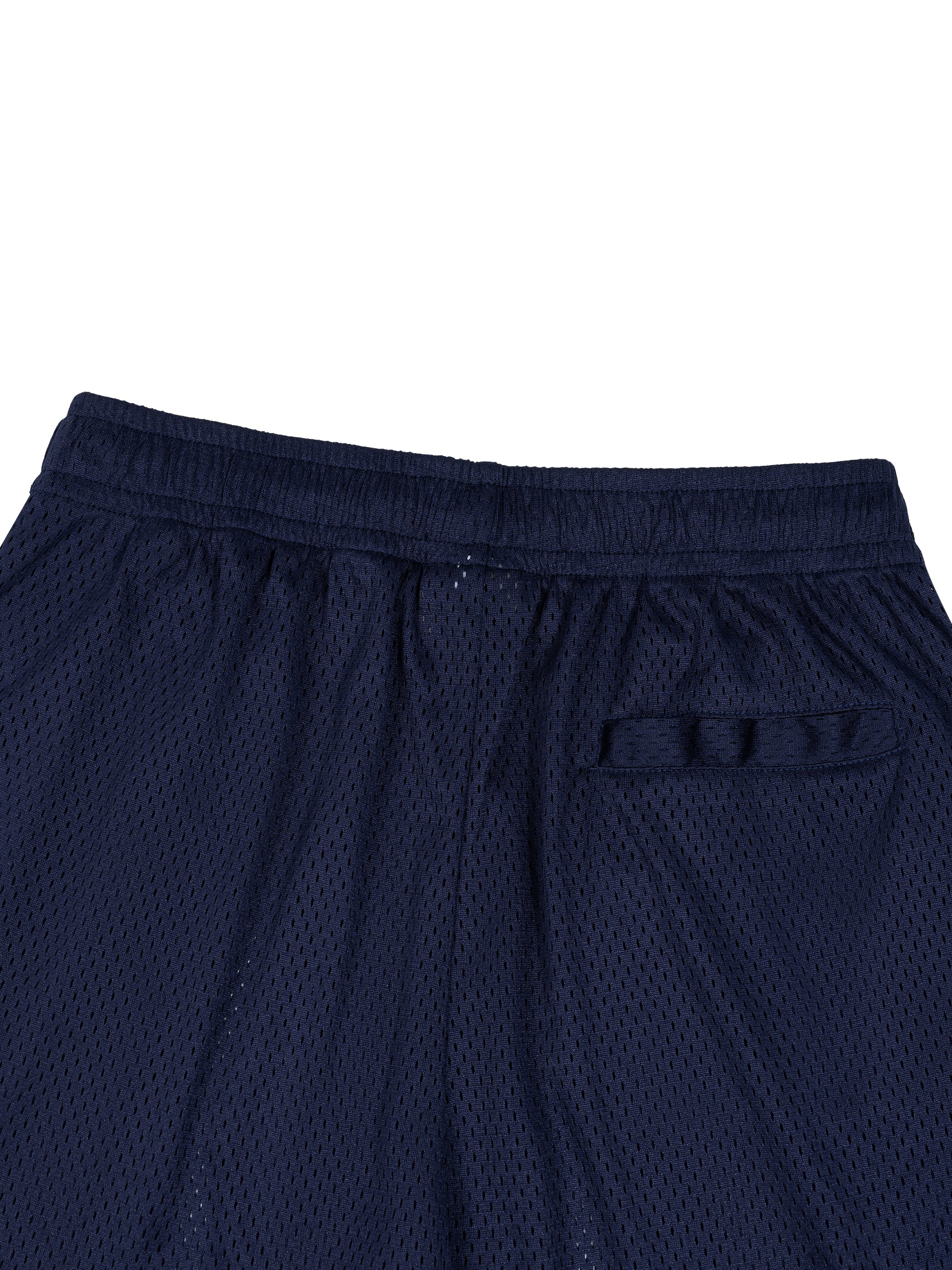 Unisex Mesh Basketball Shorts fabric detail view 2