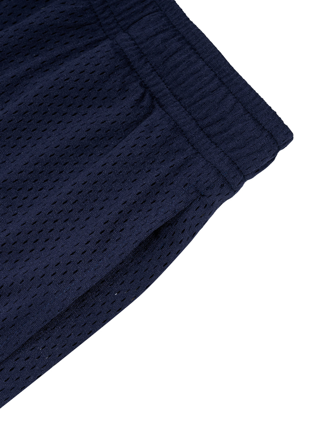 Unisex Mesh Basketball Shorts fabric detail view 4