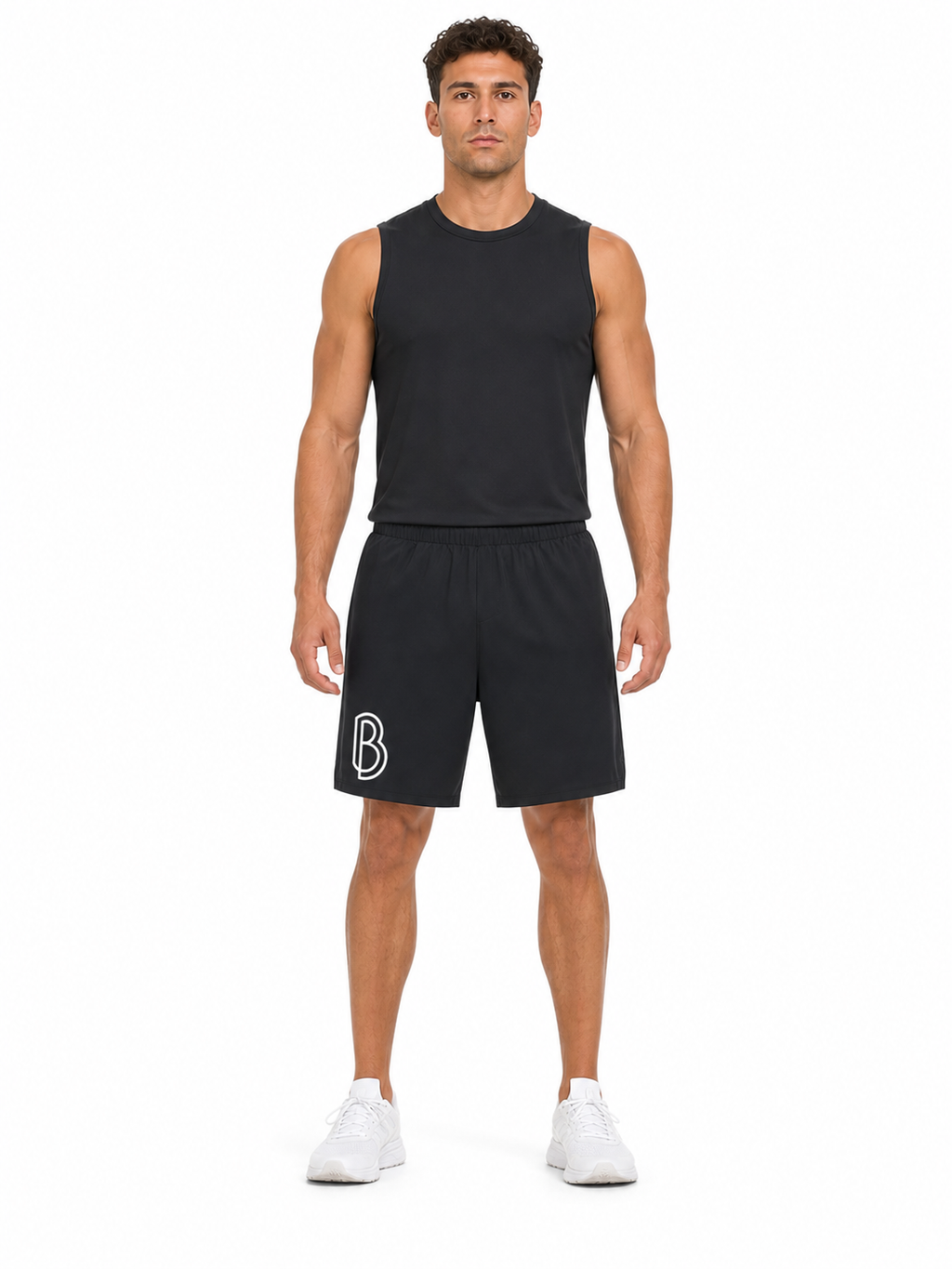 Men’s Loose Fit Performance Shorts front model view
