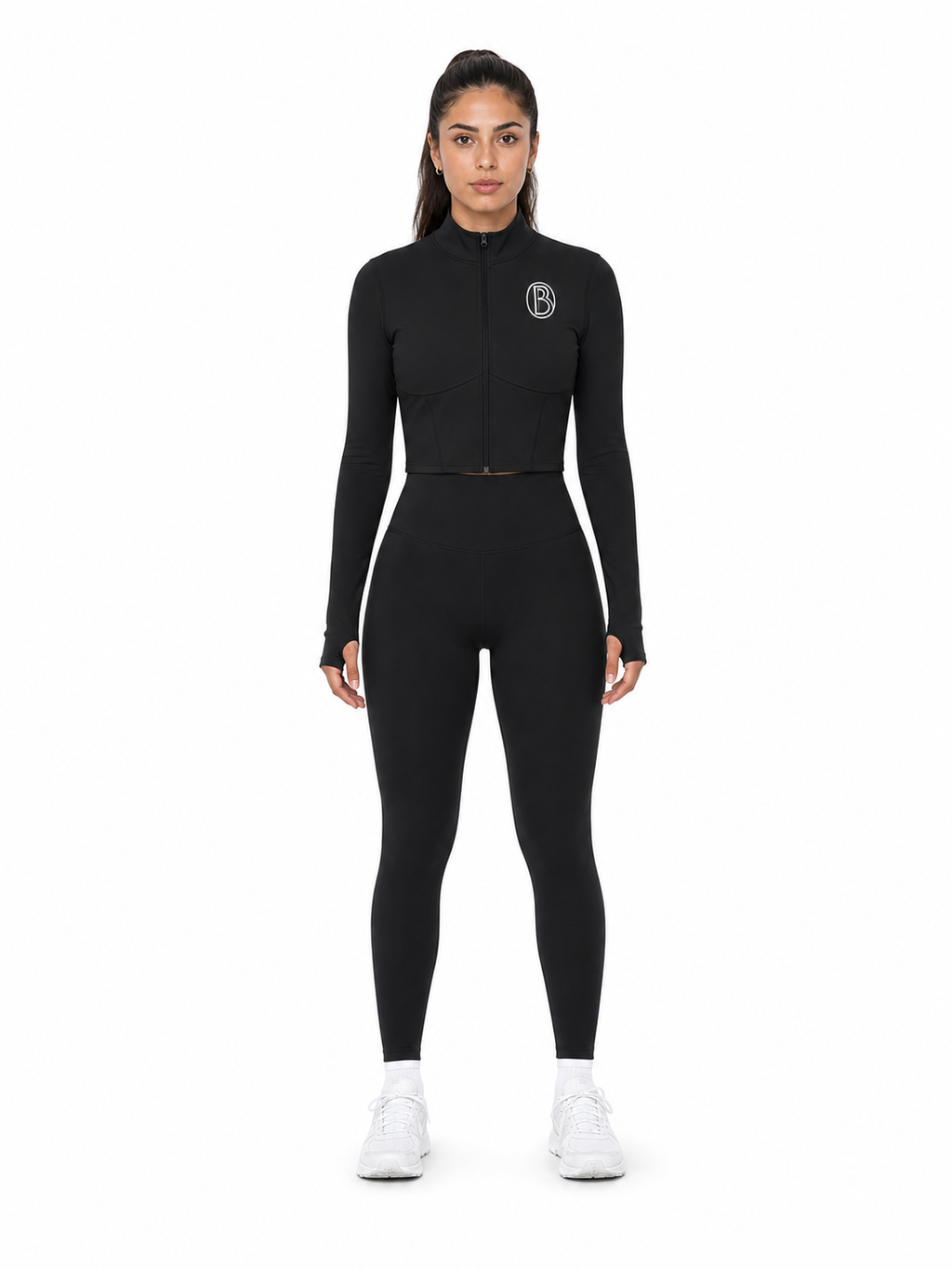 Women’s Full-Zip Sports Jacket front model view
