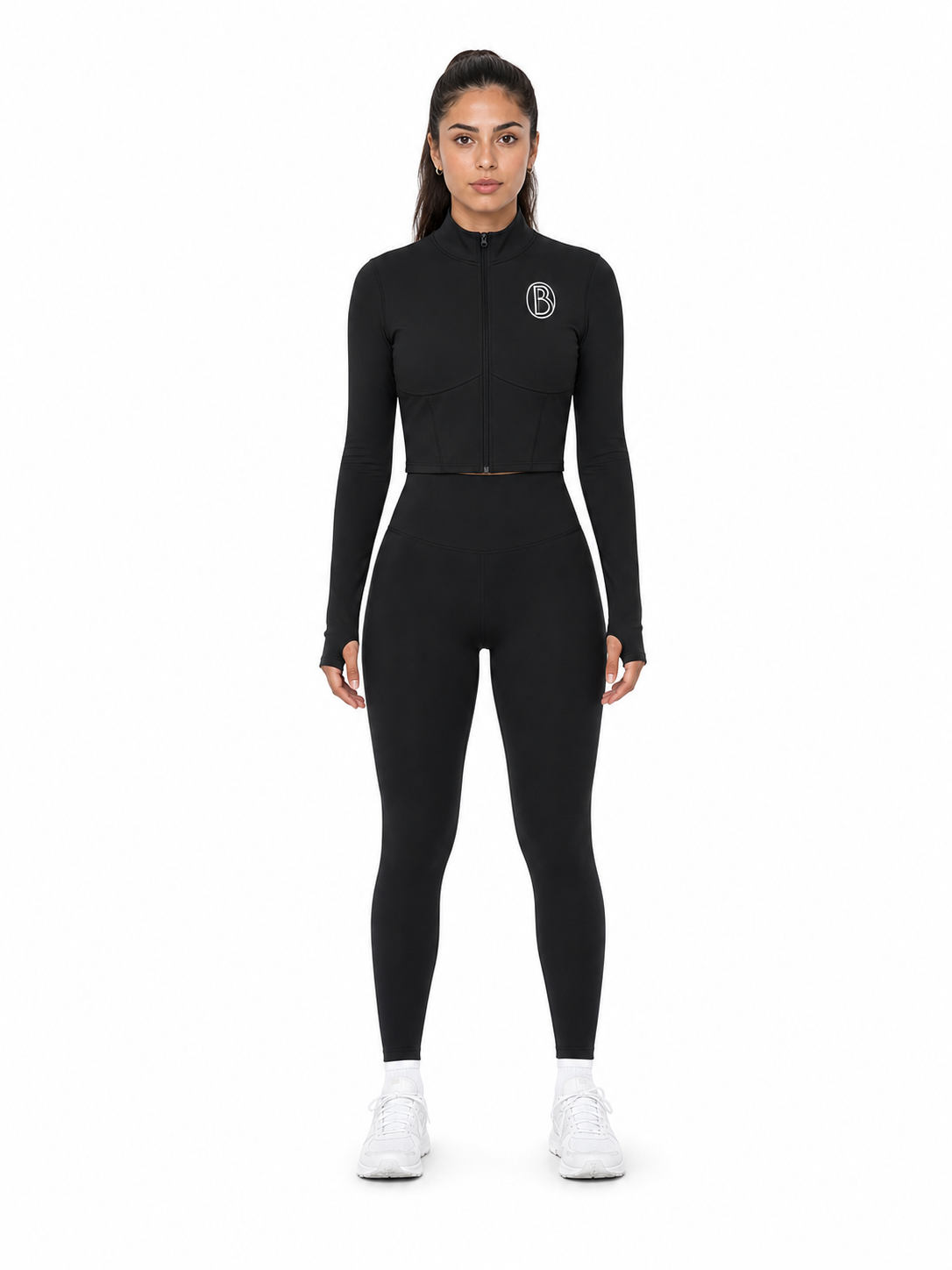 Women’s Full-Zip Sports Jacket front model view