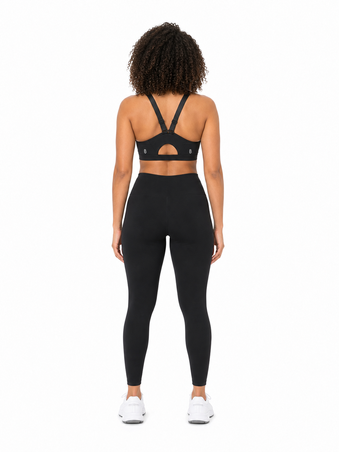 Women’s Yoga Sports Bra back model view